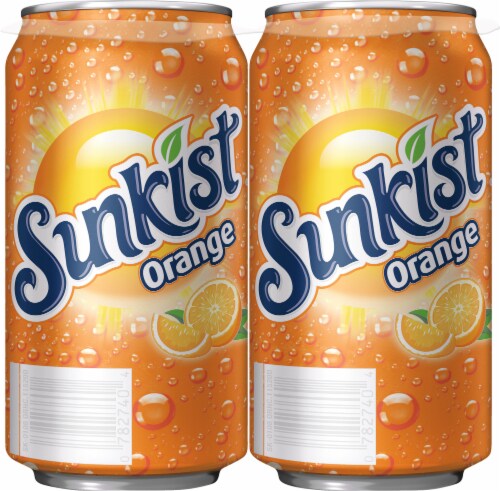 Sunkist Orange Soda Perspective: left