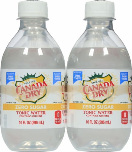 Canada Dry® Zero Sugar Tonic Water Perspective: left