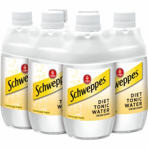 Diet Schweppes Tonic Water Perspective: left