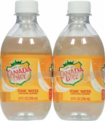 Canada Dry® Tonic Water Bottles Perspective: left