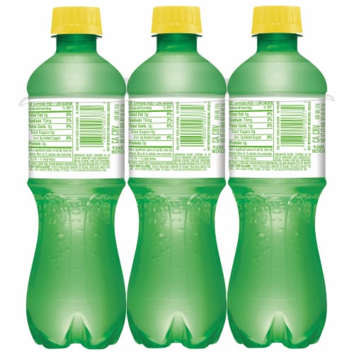 Squirt® Zero Sugar Grapefruit Soda Bottles Perspective: left