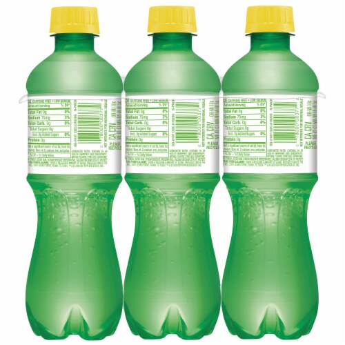 Squirt® Zero Sugar Grapefruit Soda Bottles Perspective: left