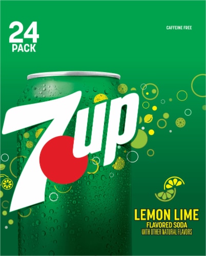 7UP® Lemon Lime Soda Cans Perspective: left