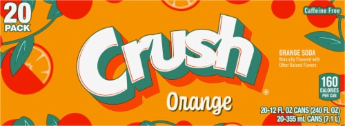 Crush® Orange Soda Perspective: left