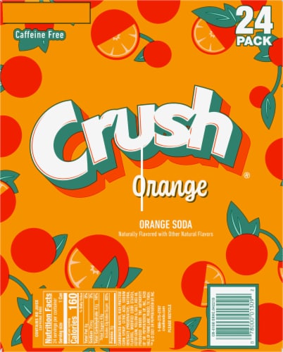 Crush® Orange Soda Perspective: left