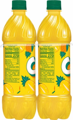 Crush Pineapple Soda Perspective: left