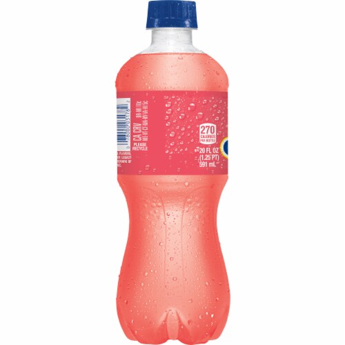 Sunkist® Strawberry Lemonade Soda Bottle Perspective: left
