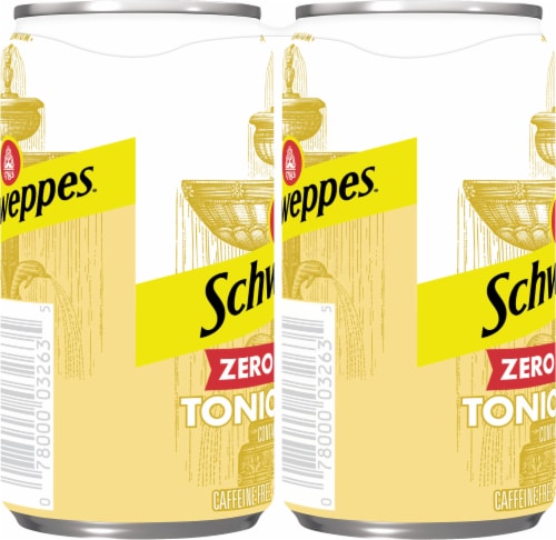 Schweppes® Diet Tonic Water Slim Cans Perspective: left