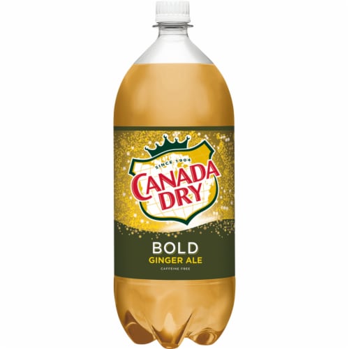 Canada Dry® Bold Ginger Ale Soda Bottle Perspective: left
