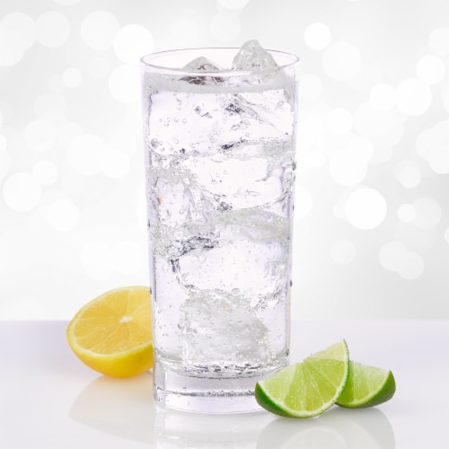 7UP Lemon Lime Caffeine-Free Soda Mini Cans Perspective: left