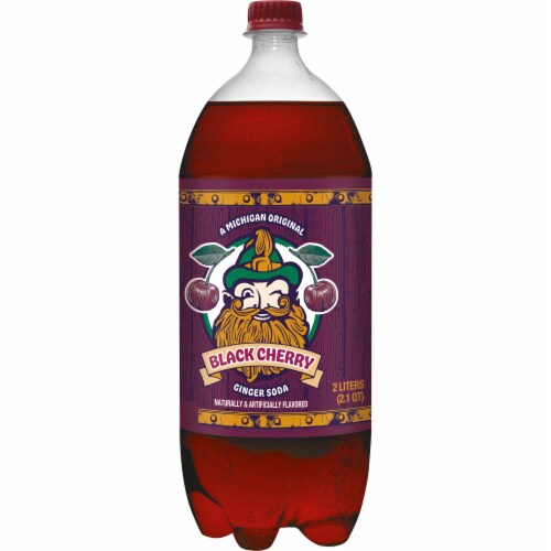 Vernors® Black Cherry Soda Bottle, 2 L Kroger
