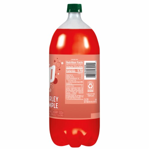 7UP Shirley Temple Caffeine-Free Soda Perspective: left