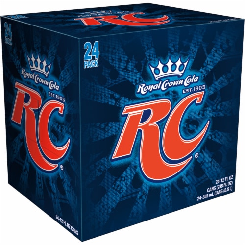 RC Cola Soda Perspective: left