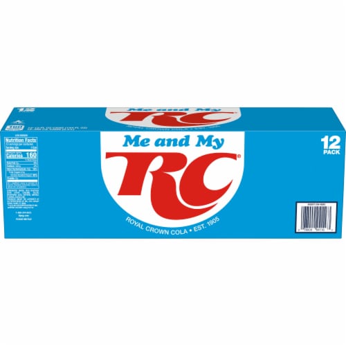 RC® Cola Soda Cans Perspective: left