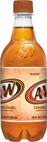 A&W Cream Soda Perspective: left