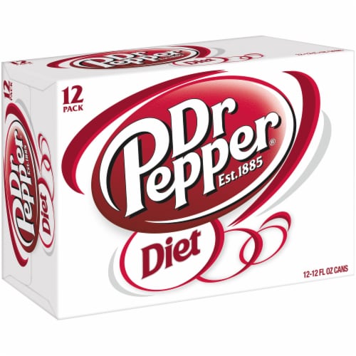 Diet Dr Pepper Soda Perspective: left