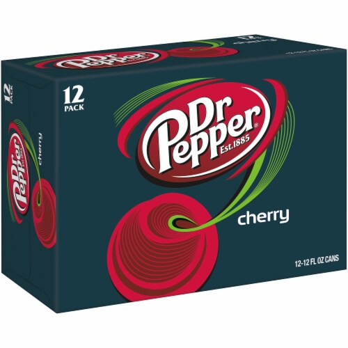 Dr Pepper Cherry Soda Perspective: left