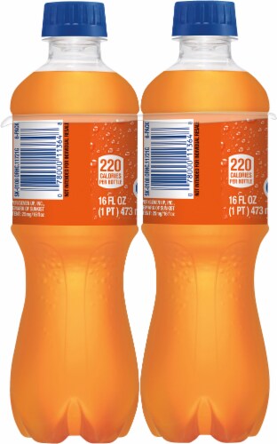 Sunkist Orange Soda Perspective: left
