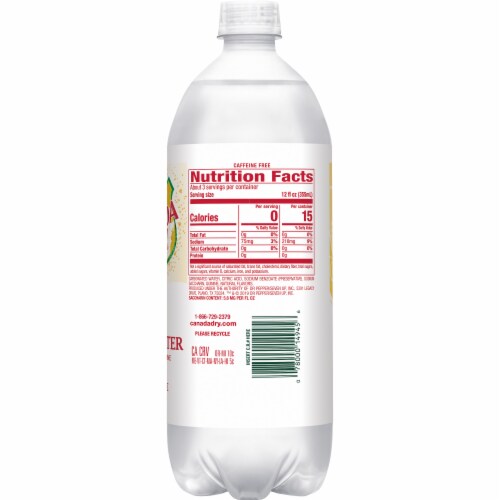 Canada Dry® Diet Tonic Water Perspective: left