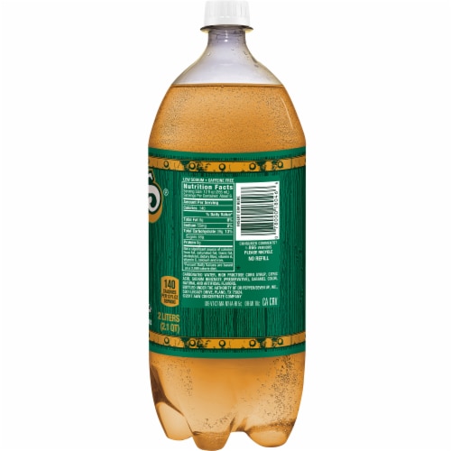 Vernors® Ginger Soda Bottle Perspective: left