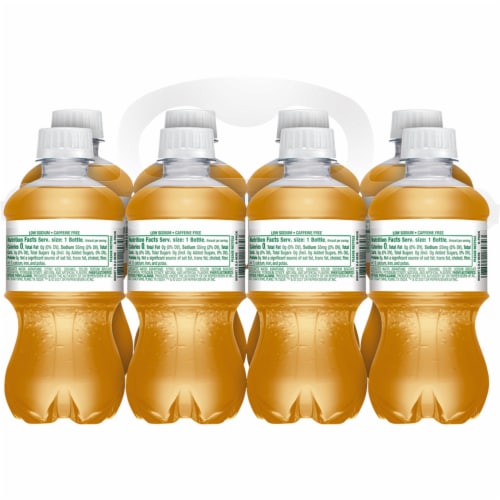 Vernors Zero Sugar Ginger Soda Bottles Perspective: left