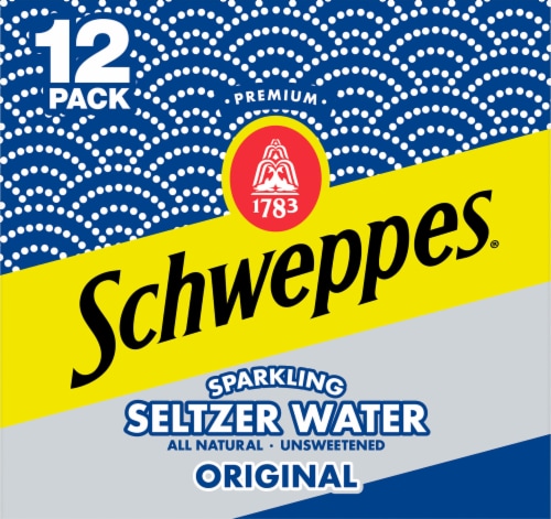 Schweppes® Original Sparkling Seltzer Water Perspective: left