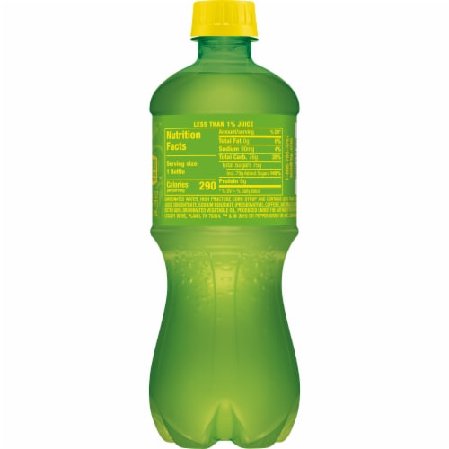 Sun Drop Citrus Soda Perspective: left