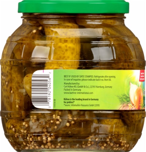 Kuhne Barrel Pickles Perspective: left
