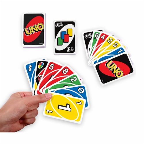 Mattel® Uno® With Customizable Cards Card Game Perspective: left