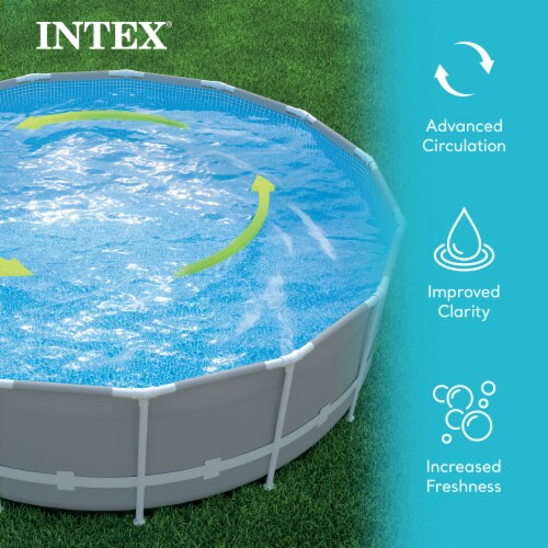 Intex Gph Krystal Clear Saltwater System And Sand Filter Pump