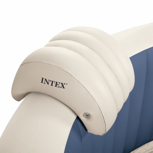 Intex 28429E PureSpa Plus 4 Person Portable Inflatable Hot Tub Bubble Jet Spa Perspective: left