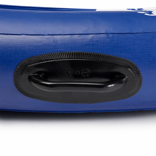 Intex Mega Chill Swimming Pool Inflatable Floating 24 Can Beverage Cooler Holder Perspective: left