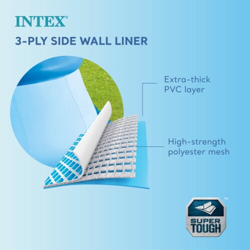 10FT X 30IN EASY SET POOL Perspective: left