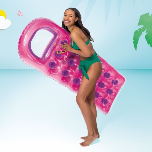 Intex Suntanner 18 Pocket Swimming Pool Beach Lounge Floating Raft
