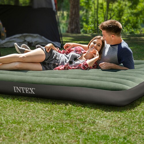 Intex 64722WL Durabeam Expedition Inflatable Air Mattress Air Bed w