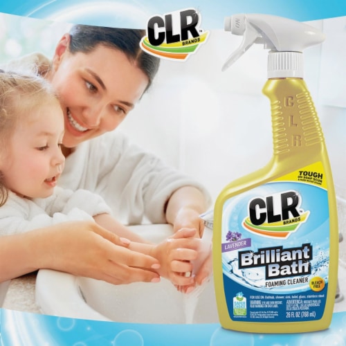CLR® Lavender Brillant Bath Cleaner Perspective: left
