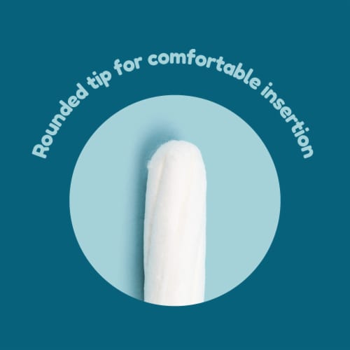 o.b.® Super Tampons Perspective: left