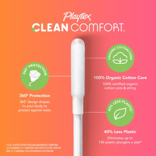 playtex organic tampons