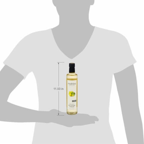 Madhava Organic White Wine Vinegar Perspective: left