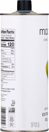Madhava® Organic Extra Virgin Olive Oil Perspective: left