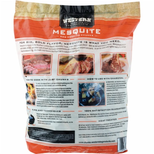 Western® Mesquite Cookin' Chunks Perspective: left