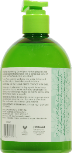 Nature's Gate Organics Purifying Liquid Soap Perspective: left