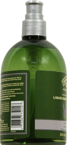 Nature's Gate Herbal Blends Lavender & Aloe Liquid Soap Perspective: left