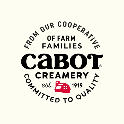 Cabot Creamery Triple Cream Vanilla Bean Greek Yogurt Perspective: left
