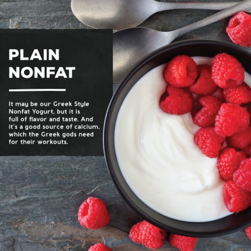 The Greek Gods® Plain Nonfat Greek Yogurt Perspective: left