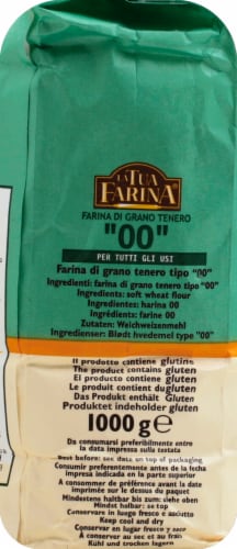 La Tua Farina Soft Wheat Pizza Flour Perspective: left
