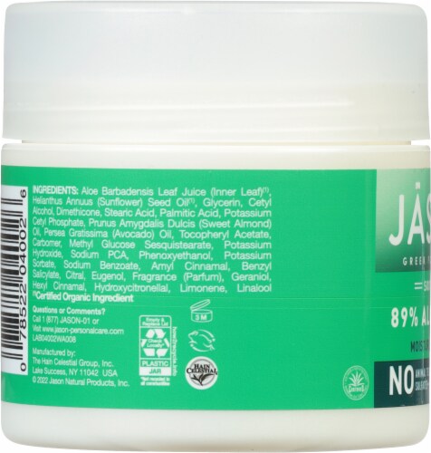 Jason® Soothing Aloe Vera Moisturizing Creme Perspective: left