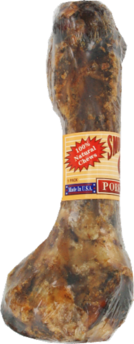 Smokehouse Porky Dog Bone Perspective: left