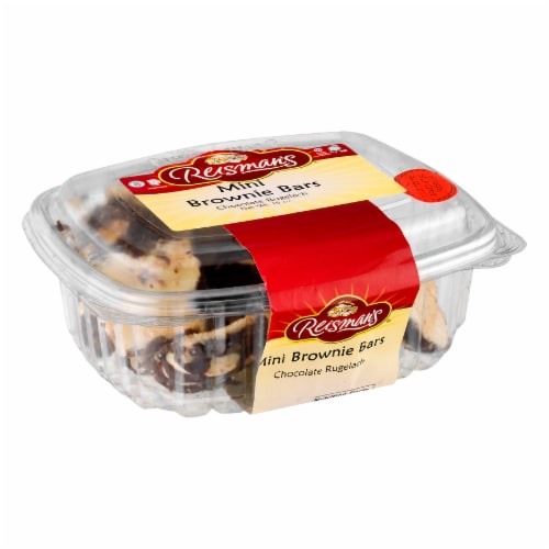 Reisman's Mini Brownie Bars Chocolate Rugelach Perspective: left