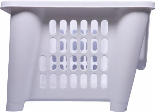 Starplast Stacking Bin - White Perspective: left